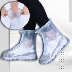 Rhodey Jas Hujan Sepatu Anti Air Shoes Cover PVC with Zipper Sarung Pelindung Sepatu