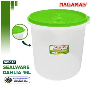 Toples 16 liter nagamas / toples kue kerupuk / toples peyek NAGA MAS