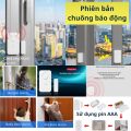 Chuông Báo Động Chống Trộm khoá an toàn thông minh gắn cửa báo khách còi hú to. 