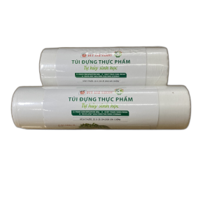 Túi đựng thực phẩm tự phân hủy sinh học 500g/cuôn 20x30cm hoặc 25x35cm 500g Duy anh Saigon
