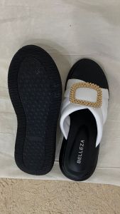Sandal wedges wanita silang terbaru BELLEZA LANNA empuk kekinian sendal selop cewek variasi gesper