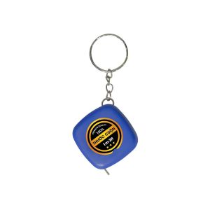 Móc khóa thước cuộn mini thước dây cuộn rút móc chìa khóa mini nhỏ gọn bền đẹp tiện lợi 1m-3ft