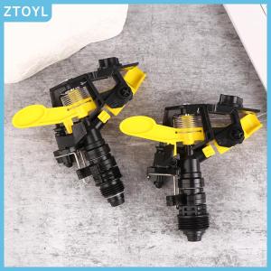 ZTOYL 1Pc 1 2 3 4 Male Thread 360 Degree Rotatable Plastic Sprinklers Rocker Nozzles For Garden Farm Drip Irrigation Sprinklers