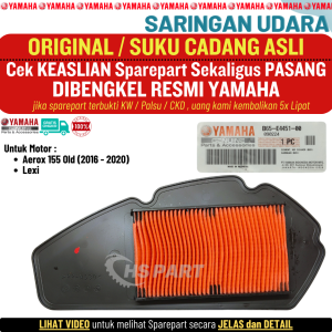 Saringan Filter Udara Aerox 155 Old Lexi 125 Ori Original Yamaha 100%