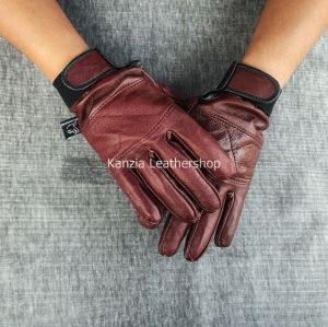 Sarung Tangan Kulit Kanzia Leathershop Full Jari