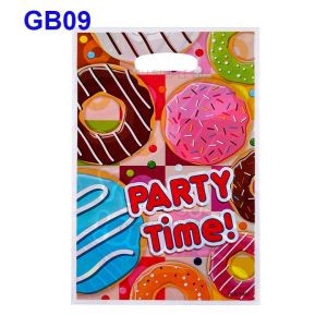 (10pcs/pack) Kid Party Loot Bag Candy Treat Gift Bag Birthday Prince Princess Castle Tableware PVC Treat Mix