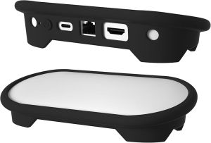 Case for TV Streamer 4K Cover Compatible with Streaming Device 2024 TV Streamer Sleeve(Black)