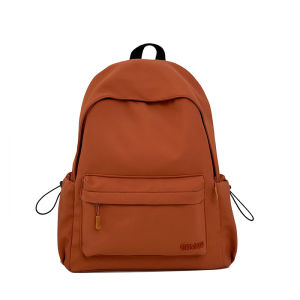 MOUSSON  กระเป๋าเป้สะพายหลังเรียบง่ายน้ำหนักเบาและทนทานสไตล์ INS ญี่ปุ่น