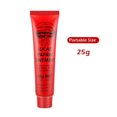 Lucas PAPAW Ointment Diaper Rash Cream Lip Balm Wound Care Papaya Skin Repair Cream 25g/75g