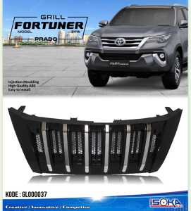 GRILL GERIL DEPAN ALL NEW FORTUNER 2016-2020(SEBELUM FACELIFT) MODEL APOLLO/PRADO LED & NON LED & GRILL ALL NEW FORTUNER FACELIFT 2021-2024UP APOLLO/RPADO STYLE NON LED
