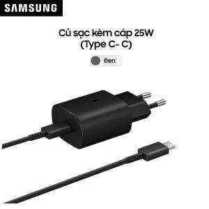 Bộ sạc nhanh 25w sạc siêu nhanh chính hãng  Type C Samsung EP-TA800N bảo hành 12 tháng.