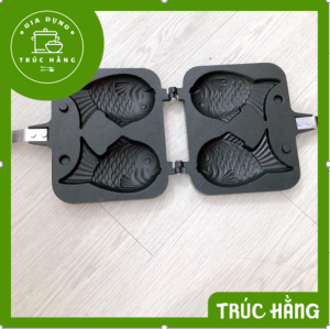 Khuôn Làm Bánh Cá Nướng Chống Dính Taiyaki Nhật Bản  Size 34x18x15cm ( Dragon ) Cao Cấp