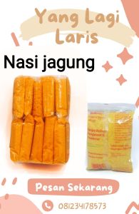 Nasi jagung instan 500 gr/Empok Makanan khas jawa/Sego jagung