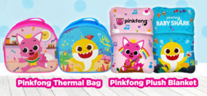 [FREE GIFT] Drypers Limited Edition 2x Pink Fong Thermal Bag + 2x Plush Blankets