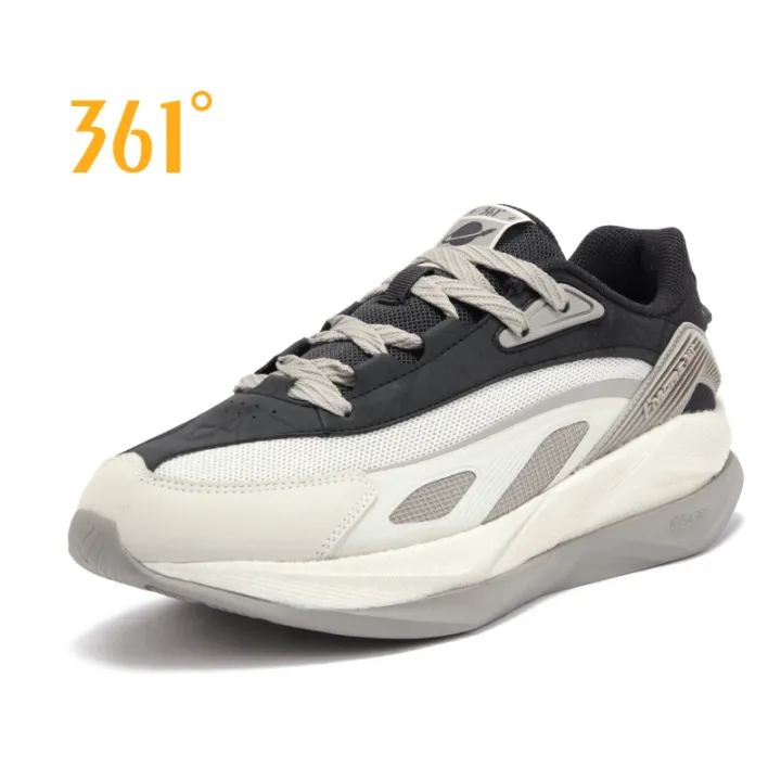 361˚ men\'s retro cultural shoes 361 Retro Culture trainers Grey | Dressinn main image 2