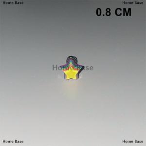 [COD] Home Base Colorful Star Annular Ear Bone Nail Stainless Steel Cute Love Heart Cross Earrings For Women Body Puncture Accessories