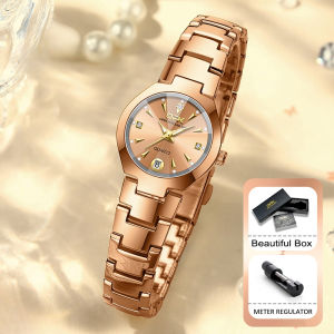 Watch For Women Waterproof Original Stainless Quartz Luminous Calendar og Fashion Relo