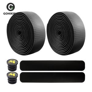 MUQZI เทปพันแฮนด์จักรยานถนนซึมซับเหงื่อสายพานที่จับรถมอเตอร์ไซค์ถนนทำให้หมาดๆแห้งเร็วจับจักรยาน