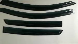 Door Visor For Honda Civic Sedan 10th 2016 2017 2018 2019 2020 Black Window Visor Vent Shades Sun Rain Guards Weathershileds