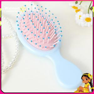 【Walmart】Cute Mini Air Cushion Massage Hair Brush Portable Travel Size Anti Static Detangling Paddle Brush for Women Girls Small Rubber Pad for Long Straight Hair Scalp Care Gift