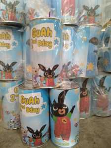 CUSTOM CELENGAN FULLCOLOUR SOUVENIR ULANG TAHUN DAN ACARA LAINNYA 1 DUS ISI 120 PCS