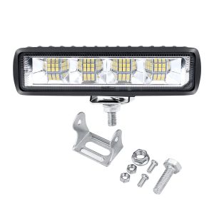 ไฟตัดหมอก LED 24 ดวง 72W รถแถบแสงสำหรับทำงานไฟสปอตขับรถไฟตัดหมอกสำหรับ ไฟรถมอเตอร์ไซค์ สําหรับรถยนต์ SUV ออฟโร้ด รถออฟโร้ด