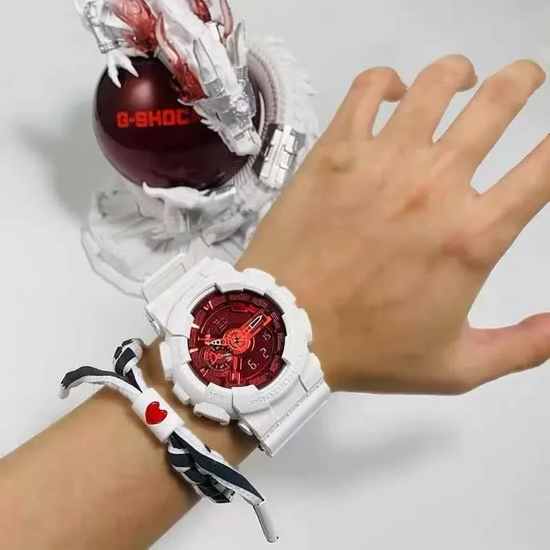 G shock hotsell red and white