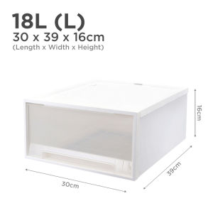 (JIJI.SG) Samla Stackable Storage Chest Drawers 4/10/18/31/41 Litres (L) - Storage Design storage box / Storage / Stackable / jt
