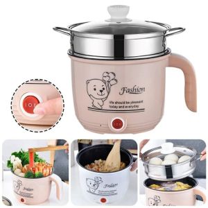 Panci Listrik Serbaguna Electric Cooker 1.2 Liter Stainless