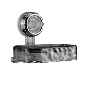 Soap Holder with Hooks for Shower Suction Cup Bathroom Soap Dish Holder for Shower Wall Shower Bar Soap Holder with Water Receiving Layer