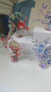 6Pcs/Set Game t Desk Plate Models The Herta CastoriceTribios Aglaea Khaslana Phainon NeiKos496 Mydei Acrylic Stand Model Toy Action Figures kids gift