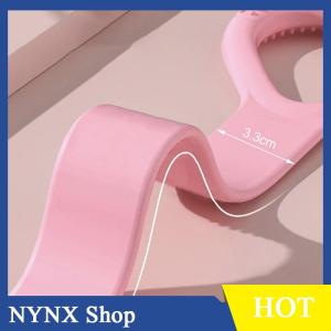 [NYNX] Yoga Fitness Elastic Rope Silicone Resistance Band For Arm Back Shoulder Exercise Gym Sports Straps Exercise Room