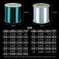 Senar Pancing Monofilamen Laut Kuat Anti Keriting Panjang Benang Mancing Senar 500 Meter Murah Nilon Jerman Original Fishing Line. 