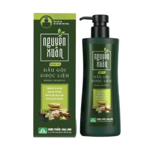 Dầu gội dược liệu Nguyên Xuân dưỡng tóc xanh lá NL356 cho tóc khô xơ hư tổn 250ml