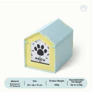 Cat Starry Sky House with Scratching Board – 2-in-1 Cat Bed and House Foldable Removable Washable DIY Pet Bed