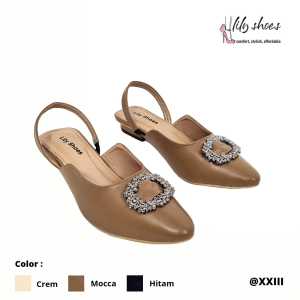 LILY SHOES - Summer Sepatu Flat Wanita Realpict Cantik Trendy High Quality
