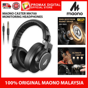 Original MaonoCaster MH700 DJ Studio Monitor Headphones with 50mm Driver Maono Caster MH-700
