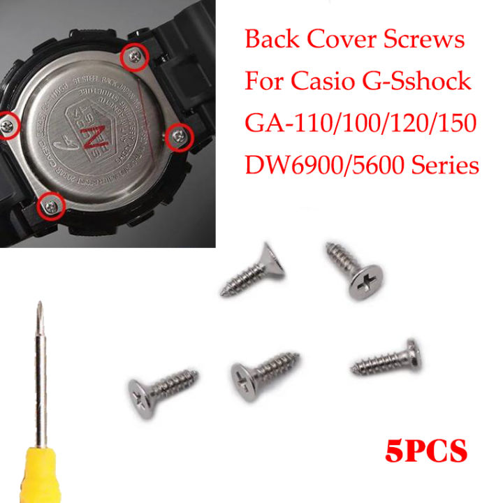 Watch Back Cover Screws For Casio G Shock GA 110 120 150 DW 6900