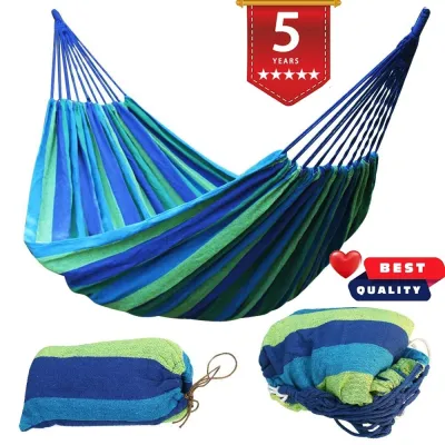Double Portable Camping Travel Hammock Hanging Bed Camping Hammock
