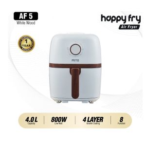 Air Fryer Mito AF5 / AF 5 / AF-5 Wood Series Kapasitas 4 Liter Original - Menggoreng tanpa minyak