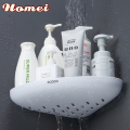 ECOCO Bathroom Accessories Bathroom Shelf Corner Bathroom Organizer Shelf Shampoo Cosmetic Storage Rack Wall Mounted Kitchen Household Items. 
