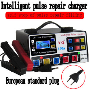 【Ready Stok】MOFOX Charger Aki Otomatis Smart Intelligent 12V 24V 400/500/800/1000 AH Auto Repair Mobil Motor Kapal Truck Portable Kering Dan Basah Lead Acid Battery Charger