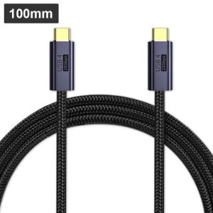 Thunderbolt USB 4 Cable Type C 20Gbps Fast Data Cable 100W Charging Cord for HD 5k 8K 60Hz