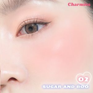 ปัดแก้ม บลัชออนเนื้อโมจิ Charmiss Glowfriend Natural Blush On