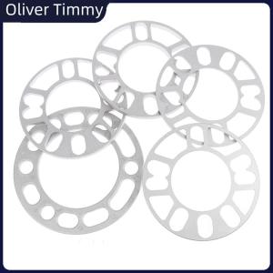 [Oliver Timmy] 3 5 6 8 10mm Alloy Aluminum Car Wheel Spacer Adaptor Shims Plate Car Accessories