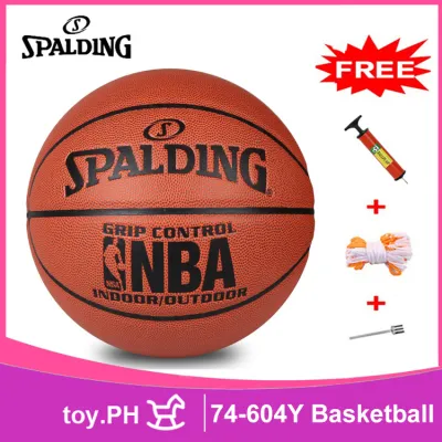 Spalding NBA Basketball Ball 74-604Y Size 7 PU Leather Basketball Material Ball Indoor Outdoor Basket ball