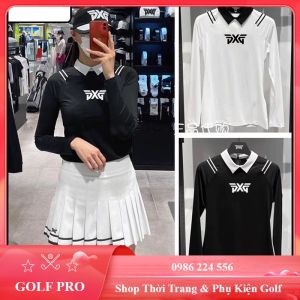 Áo golf nữ dài tay P.XG chống nắng thoáng khí phong cách thể thao AG014