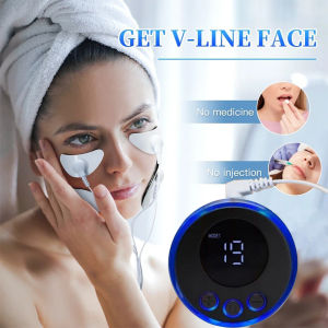 EMS Alat Massege Wajah / Alat Mengencangkan Kulit Wajah / Alat Pijat Penirus Wajah Face Lifting V-Shaped