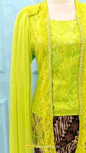atasan kebaya kutubaru modern/kutubaru Bali/kebaya full furing/kebaya kutubaru full puring