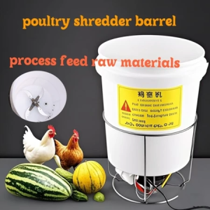 Grass Crusher Bucket Vegetable Crusher Feeding Equipment For Chickens Breeding Equipment Vegetable Cutting